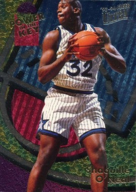 1993 Ultra Power in the Key Shaquille O'Neal #7 Basketball Card