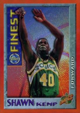 1995 Finest Mystery Shawn Kemp #M4 Basketball Card