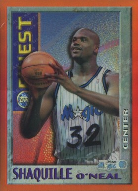1995 Finest Mystery Shaquille O'Neal #M22 Basketball Card