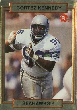 1990 Action Packed Rookie Update Cortez Kennedy #39 Football Card