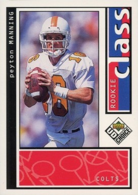 1998 Upper Deck Choice Peyton Manning #193 Football Card