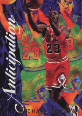 1995 Flair Anticipation Michael Jordan #2 Basketball Card