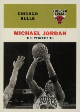 1998 Fleer Vintage '61 Michael Jordan #142 Basketball Card
