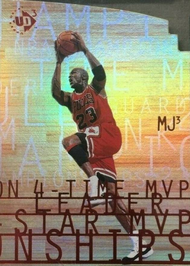 1997 UD3 MJ3 Michael Jordan #MJ3-3 Basketball Card