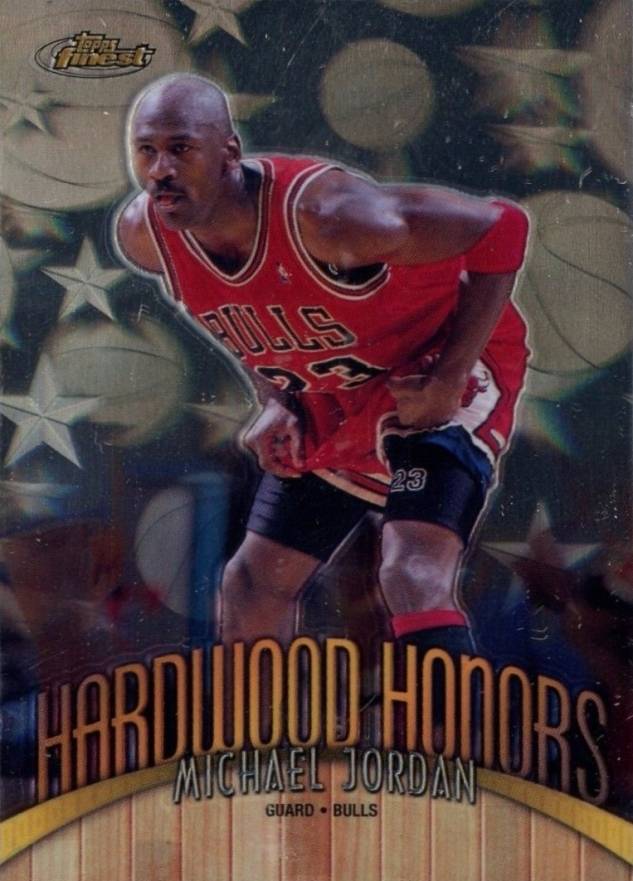 1998 Finest Hardwood Honors Michael Jordan #H1 Basketball Card