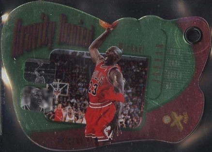 1997 Skybox E-X2001 Gravity Denied Michael Jordan #9 Basketball Card