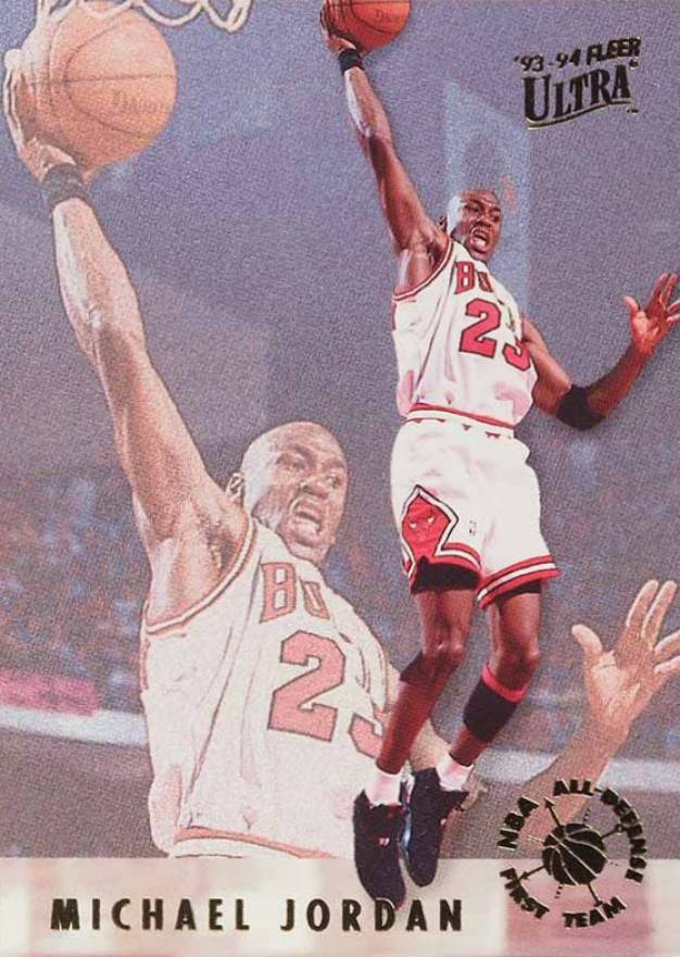 1993 Ultra All-Defensive Team Michael Jordan #2 Basketball Card