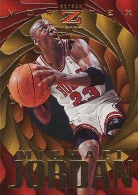 1996 Skybox Z-Force Vortex Michael Jordan #5 Basketball Card