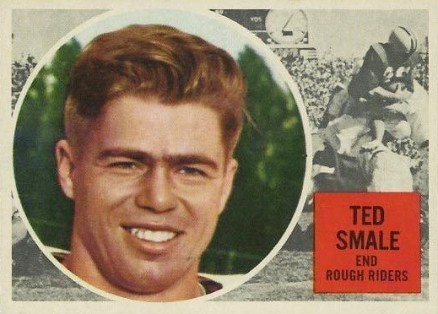 1960 Topps CFL Ted Smale #66 Football Card