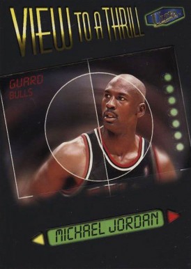 1997 Ultra View to a Thrill Michael Jordan #VT1 Basketball Card