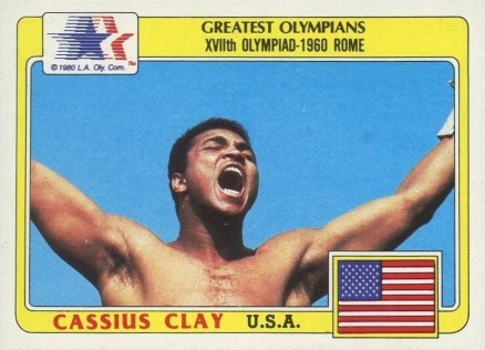 1983 Topps Greatest Olympians Cassius Clay #92 Other Sports Card