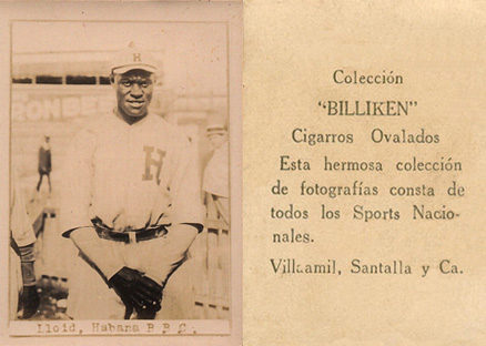 1923 Billiken Lloid, Habana B.B.C. # Baseball Card