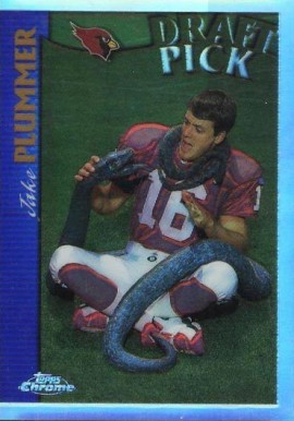 1997 Topps Chrome Jake Plummer #162 Football Card