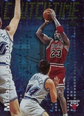 1997 Topps Clutch Time Michael Jordan #CT1 Basketball Card