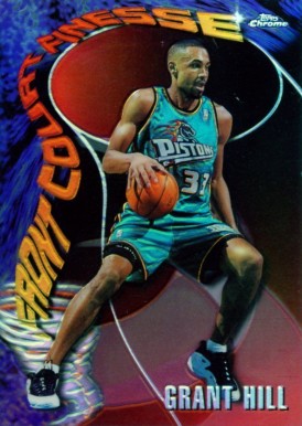 1997 Topps Chrome Season's Best Grant Hill #11 Basketball Card