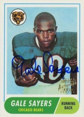 1998 Topps Stars Rookie Reprints Gale Sayers #6 Football Card
