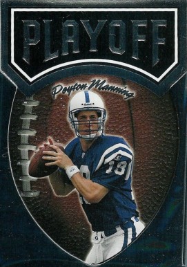 1998 Playoff Absolute Shields Peyton Manning #18 Football Card