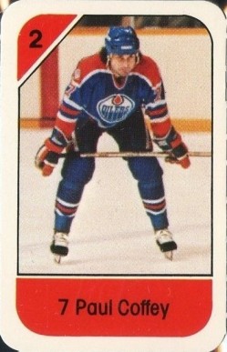 1982 Post Cereal Paul Coffey #7cof Hockey Card