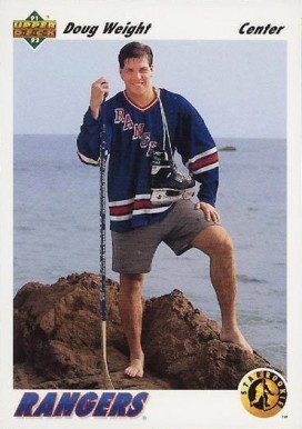 1991 Upper Deck Doug Weight #444 Hockey Card