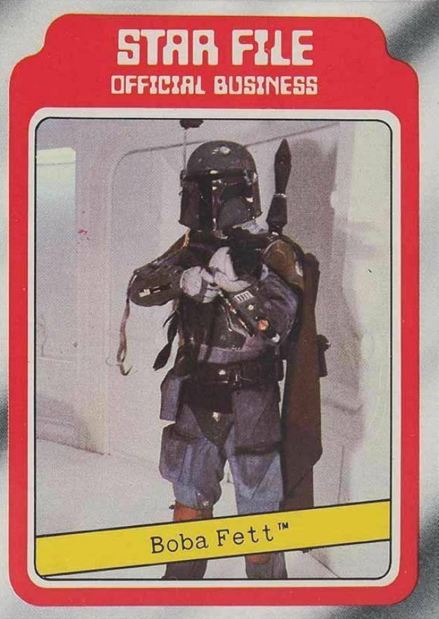 1980 Star Wars Empire Strikes Back Boba Fett #11 Non-Sports Card
