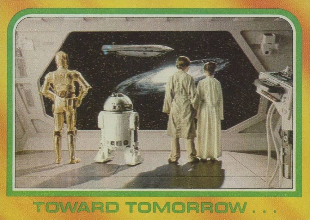 1980 Star Wars Empire Strikes Back Toward tomorrow... #312 Non-Sports Card