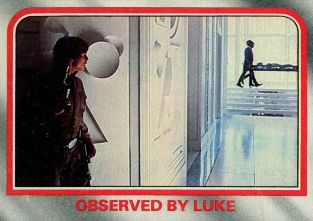 1980 Star Wars Empire Strikes Back Observed by Luke #99 Non-Sports Card