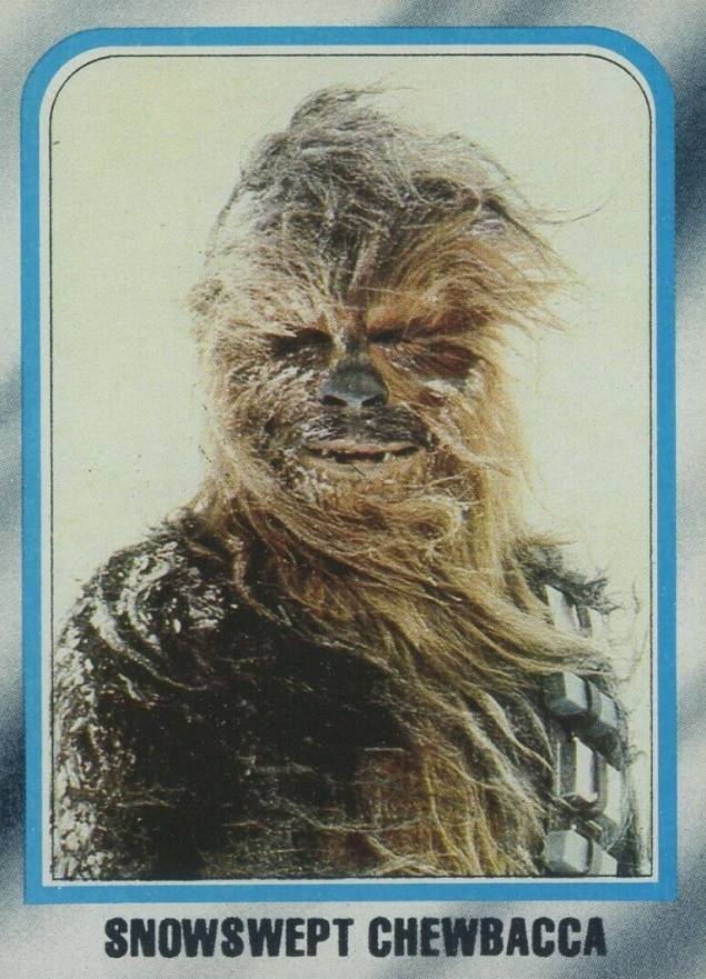 1980 Star Wars Empire Strikes Back Snowswept Chewbacca #238 Non-Sports Card