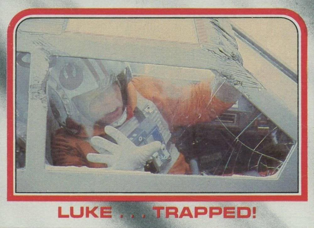 1980 Star Wars Empire Strikes Back Luke...Trapped! #44 Non-Sports Card