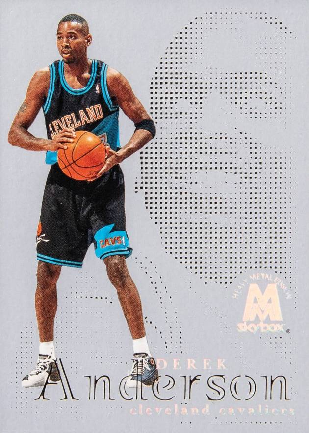 1998 Skybox Molten Metal Fusion Derek Anderson #19F Basketball Card