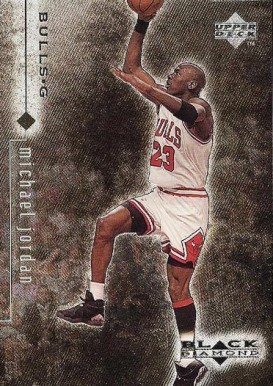 1998 Upper Deck Black Diamond Michael Jordan #9 Basketball Card