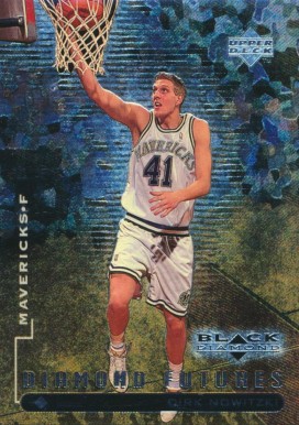 1998 Upper Deck Black Diamond Dirk Nowitzki #92 Basketball Card
