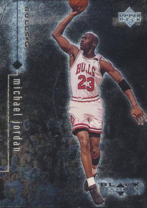 1998 Upper Deck Black Diamond Michael Jordan #8 Basketball Card
