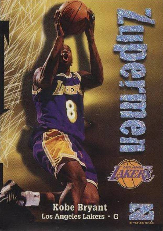 1997 Skybox Z-Force Kobe Bryant #195 Basketball Card