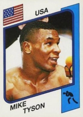 1986 Panini Supersport Italian Mike Tyson #153 Other Sports Card
