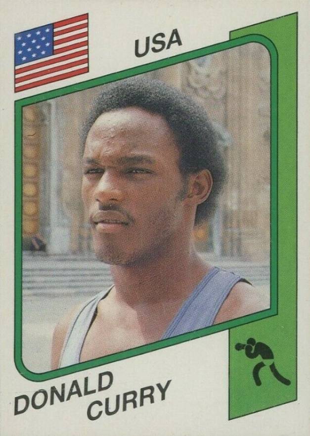 1986 Panini Supersport Italian Donald Curry #145 Other Sports Card