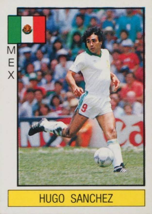1986 Panini Supersport Italian Hugo Sanchez #81 Other Sports Card