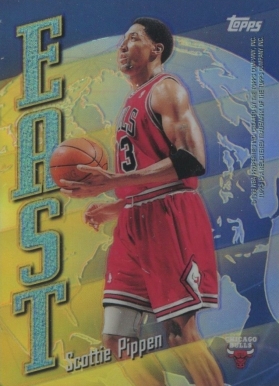 1998 Topps East-West Garnett/Pippen #EW4 Basketball Card
