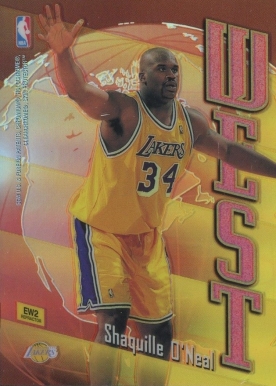 1998 Topps East-West Mourning/O'Neal #EW2 Basketball Card