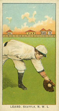 1911 Obak Red Back Leard, Seattle, N.W.L. # Baseball Card