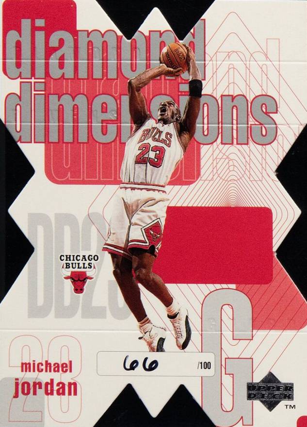 1997 Upper Deck Diamond Dimensions Michael Jordan #DD23 Basketball Card