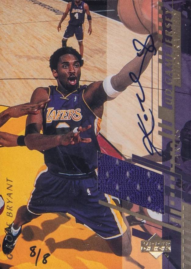 2000 Upper Deck Game Jersey Kobe Bryant #KB-A Basketball Card