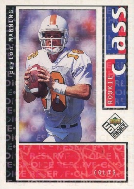 1998 Upper Deck Choice Peyton Manning #193 Football Card