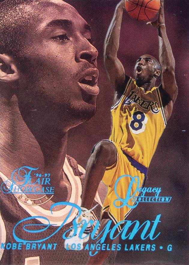 1996 Flair Showcase Legacy Collection Kobe Bryant #31 Basketball Card
