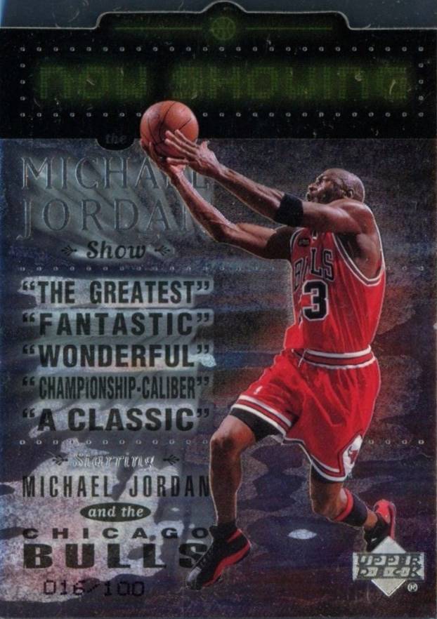 1999 Upper Deck Now Showing Michael Jordan #NS30 Basketball Card
