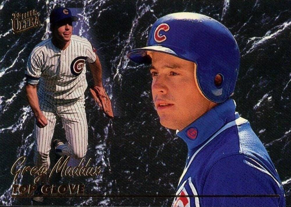 1993 Ultra Award Winners Greg Maddux #1 Baseball Card