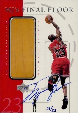 1999 Upper Deck MJ Master Collection Mystery Pack Inserts MJ's Final Floor #M1A Basketball Card