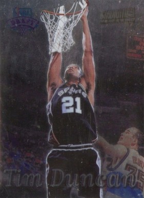 1997 Stadium Club One of Kind Tim Duncan #201 Basketball Card