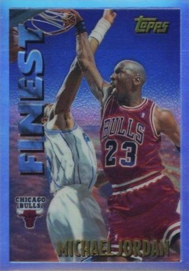 1995 Topps Mystery Finest Michael Jordan #M1 Basketball Card