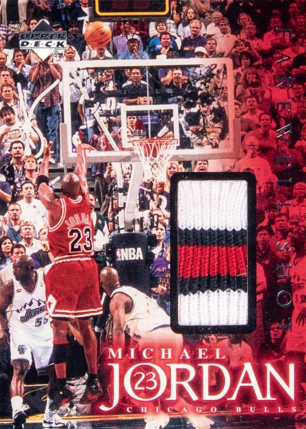 1999 Upper Deck Employee Game Jersey Michael Jordan # Basketball Card