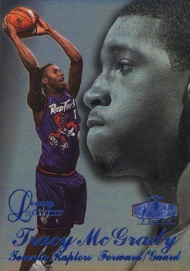 1997 Flair Showcase Legacy Collection Tracy McGrady #21 Basketball Card
